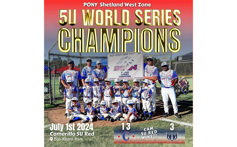 2024 CPBA All Stars ARE Shetland 5U WEST ZONE World Series Champions!!